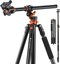 K&F 90 inch /2.3m Camera Tripods magnesium aluminum alloy tripods Reversible Detachable Monopod