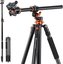 K&F 90 inch /2.3m Camera Tripods magnesium aluminum alloy tripods Reversible Detachable Monopod