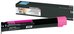 Lexmark X950, X952, X954 Magenta Extra High Yield Toner Cartridge (24K) for X950de / X952de / X952dte / X954de / X954dhe