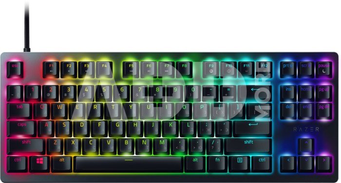 Razer Huntsman V2 TKL Wired Optical Purple Clicky Switch keyboard deals