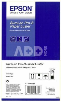 1x2 Epson SureLab Pro-S Paper Luster 152 mm x 65 m 254 g