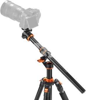 K&F 90 inch /2.3m Camera Tripods magnesium aluminum alloy tripods Reversible Detachable Monopod