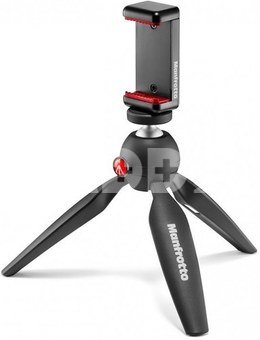 Manfrotto tripod + phone mount MKPIXICLMII-BK