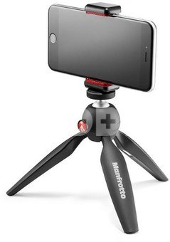 Manfrotto tripod + phone mount MKPIXICLMII-BK