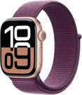 Apple Watch 10 GPS 42mm Sport Loop, rose gold/mature plum (MWWK3ET/A)