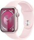 Apple Watch 9 GPS 45mm Pink Alu Lightpink Sportband M/L