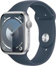 Apple Watch 9 GPS 45mm Silver Alu Blue Sport Band M/L