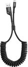 Baseus Spring-loaded cable Lightning 1m 2A (black)
