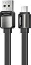 Cable USB Micro Remax Platinum Pro, 1m (black)