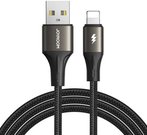 Cable USB to Lightning Joyroom SA25-AL3 / 3A / 1.2m (black)