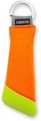 Carson Floating Key Ring for 3 keys - Orange/Yellow