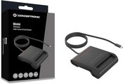 Conceptronic SCR01BC USB-C Smart-ID Kartenleser