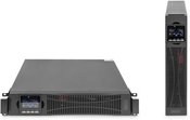 DIGITUS OnLine UPS, rack/tower, 3000VA, 3000W, LCD, 8 x C13, 1 x C19, RS-232, USB, SNMP card (optional), relay card (optional) Digitus