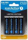 everActive BATTERIES R6/AA 2500 MA H, BLISTER 4 PCS