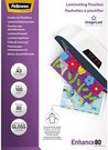 Fellowes Glossy 125 Micron 50pcs Card Laminating Pouch - 54x86 mm