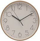 Laikrodis sieninis natūrali spl. 30x30x5 cm Hometime Widdop
