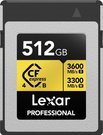 Lexar CFexpress 4.0 Pro Gold R3600/W3300 512GB