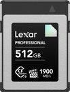 LEXAR CFEXPRESS PRO DIAMOND R1900/W1700 (VPG400) 512GB