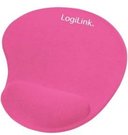 Logilink ID0027P Mouse Pad, Silcon Wrist, Pink | Logilink