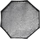 Caruba Matte Zilver Round Softbox 95cm