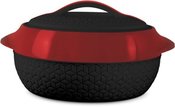 Milton casserole Matrix 5L, black/red