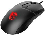 MSI Clutch GM41 Lightweight Optical, RGB LED light, Wireless connection, Black, Gaming Mouse, 1000 Hz