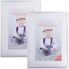 Photo frame Aluminium 21x29,7 (A4), grey 2pcs