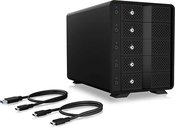 IcyBox ICY BOX IB-3805-C31 external case for 5 HDD, Single