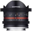 Samyang 8mm T3.1 Cine UMC Fish-Eye II, Fuji X