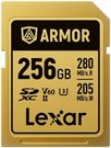 Lexar SDXC ARMOR Gold UHS-II U3, Stainless Steel, IP68 R280/W210 (V60) 256GB