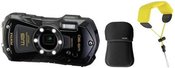 PENTAX WG-90 BLACK + FREE floating strap and neoprene case