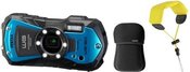 PENTAX WG-90 BLUE + FREE floating strap and neoprene case