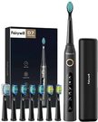 Sonic toothbrush with head set and case FairyWill FW-507 Plus (Black)