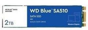 SSD|WESTERN DIGITAL|Blue SA510|2TB|SATA 3.0|3D NAND|Write speed 520 MBytes/sec|Read speed 560 MBytes/sec|M.2|TBW 500 TB|MTBF 1750000 hours|WDS200T3B0B