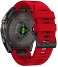 Tech-Protect watch strap Silicone Garmin fenix 5X/5X Plus/6X/6X Pro/7X/8 51mm, red