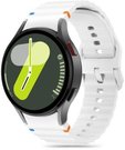 Tech-Protect watch strap Silicone Sport Samsung Galaxy Watch4/5/5 Pro/6/7/FE, white