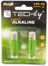 Techly Alkaline batteries LR06 AA 2pcs, (IBT-LR06T2B)