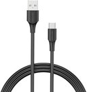 USB 2.0 A to USB-C 3A Cable Vention CTHBF 1m Black