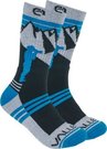 Vallerret Merino Wool Crew Sock - Mtn Blue (size 36-40)