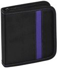 Vivanco CD/DVD wallet for 24, black/purple (31788)