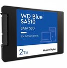 SSD|WESTERN DIGITAL|Blue SA510|2TB|SATA 3.0|Write speed 520 MBytes/sec|Read speed 560 MBytes/sec|2,5"|TBW 500 TB|MTBF 1750000 hours|WDS200T3B0A